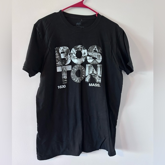 Other - BOSTON MASS • Black T Shirt • Large •